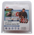 Прозрачный скотч 3М 9088-200 12 мм х 10 м х 0,205 мм купить в Минске - двусторонняя прозрачная лента 3M